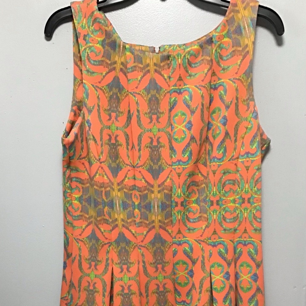 Gabby Skye fit and flare pleated dress size 12 in almost new condition.